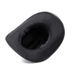 Chapeau cowboy noir Large Bord “Shadow Rider” 6
