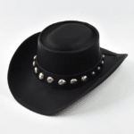 Chapeau cowboy cuir – Stud (3)