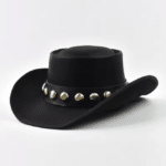 Chapeau cowboy cuir – Stud (4)