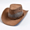 Chapeau cowboy cuir respirant - Liberty