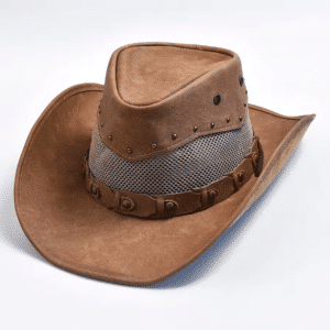 Chapeau cowboy cuir respirant - Liberty