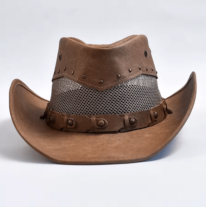 Chapeau cowboy cuir respirant – Liberty (3)