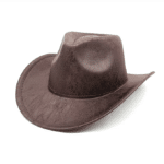 Chapeau cowboy cuir vegan classique (3)