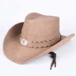 Chapeau cowboy cuir vegan lacets – Sewing (2)