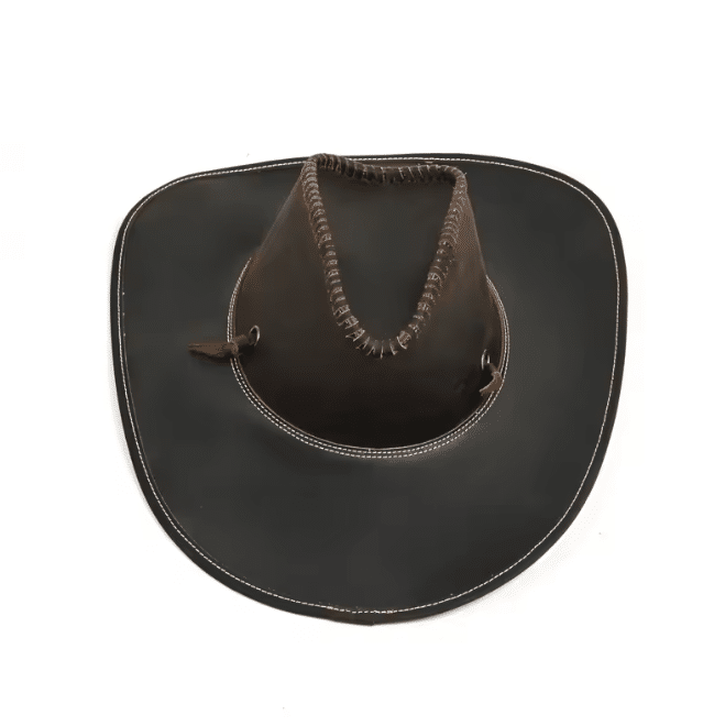 Chapeau cowboy cuir – Saddlecraft (2)
