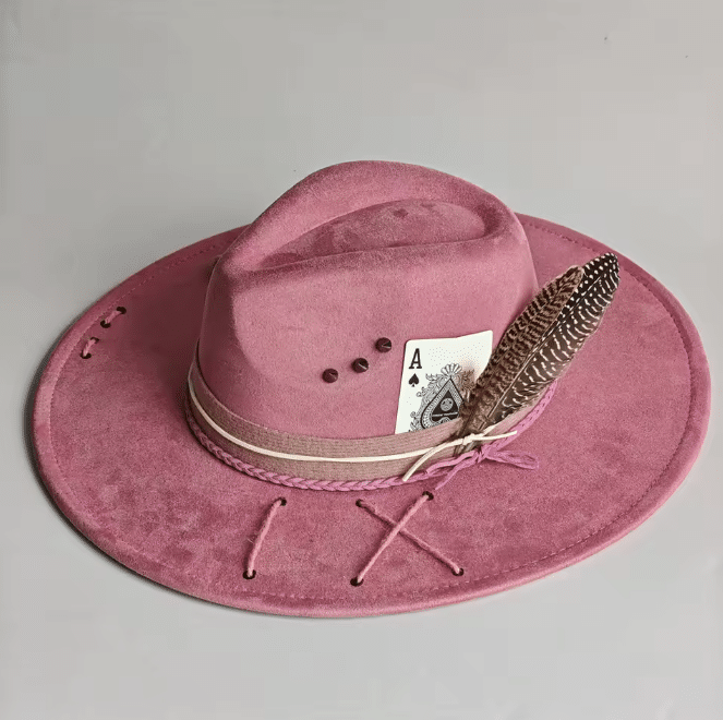 Chapeau cowboy daim vegan– Maverick (10)