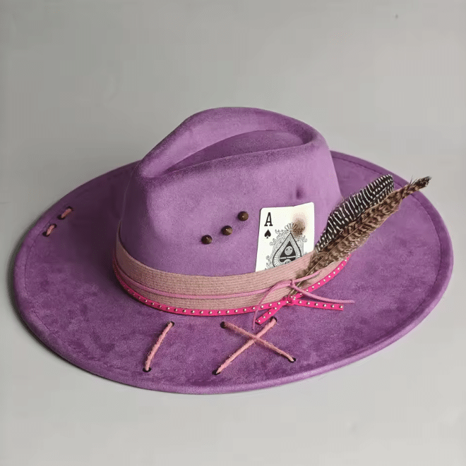 Chapeau cowboy daim vegan– Maverick (3)
