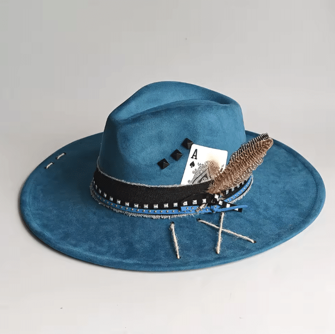 Chapeau cowboy daim vegan– Maverick (5)