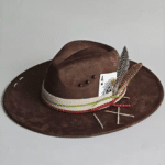 Chapeau cowboy daim vegan– Maverick (6)
