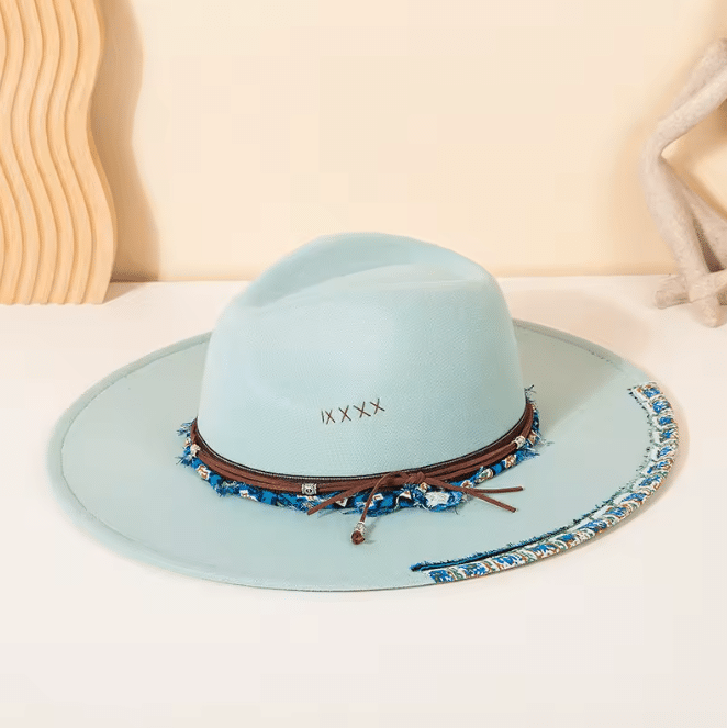 Chapeau cowboy daim vegan– Saddlecraft (3)