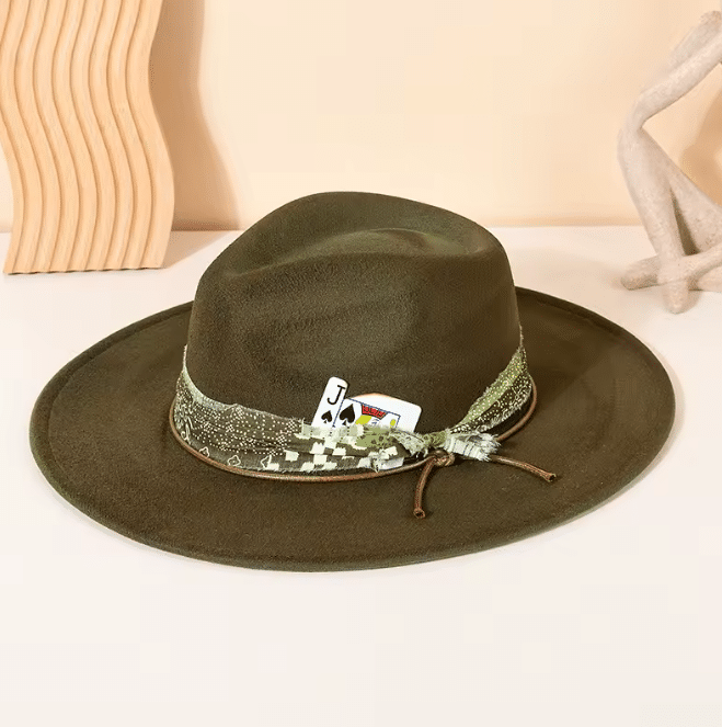 Chapeau cowboy daim vegan– Saddlecraft (6)
