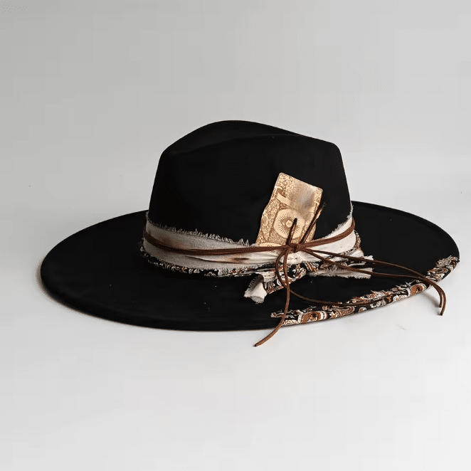 Chapeau cowboy daim vegan– Saddlecraft (8)