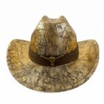 Chapeau cowboy doré