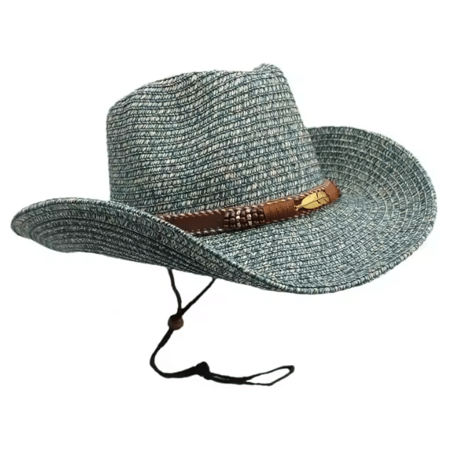 Chapeau cowboy effet paille Camargue (2)