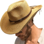 Chapeau cowboy effet paille Camargue (3)