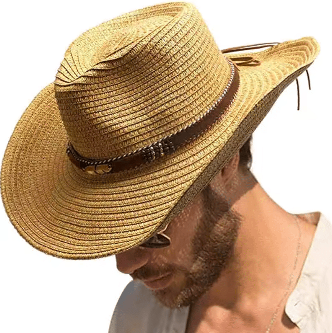 Chapeau cowboy effet paille Camargue (3)