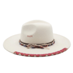 Chapeau cowboy femme à large bord bohème (3)