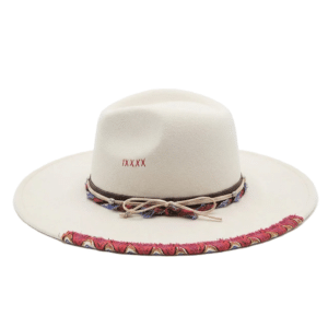Chapeau cowboy homme à large bord bohème