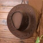 Chapeau cowboy feutre synthétique couture – Soft (3)
