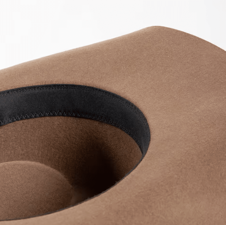 Chapeau cowboy laine avec lanière Denver (4)