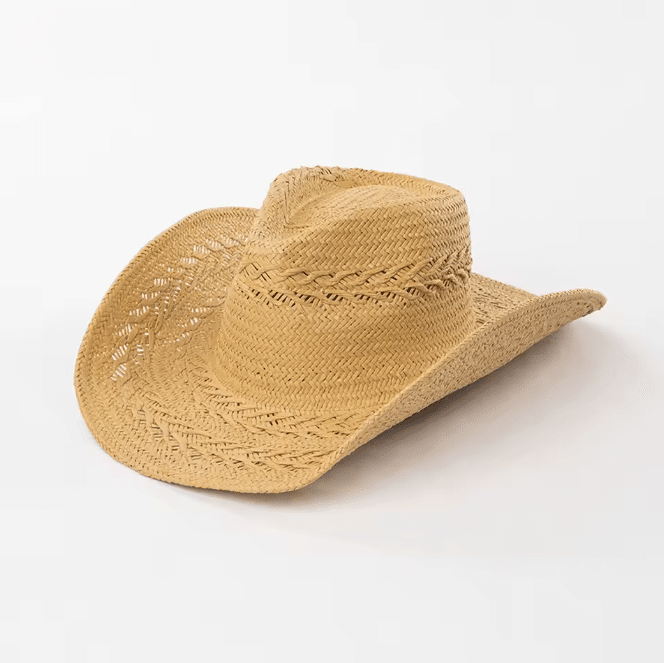 Chapeau cowboy paille Dakota (1)