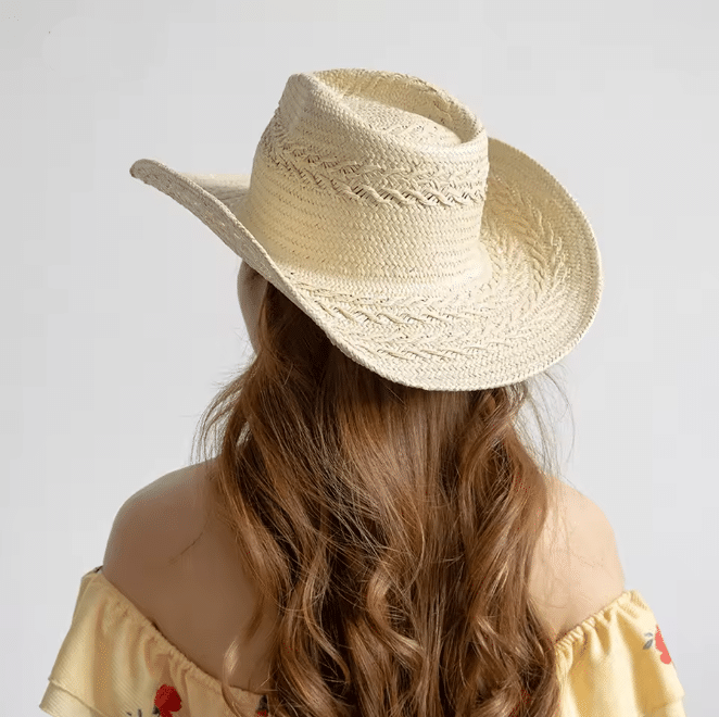 Chapeau cowboy paille Dakota (3)