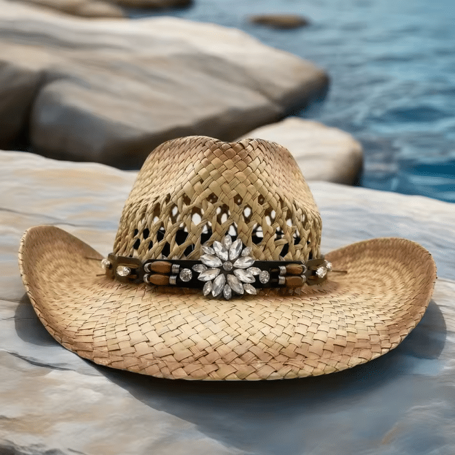 Chapeau cowboy paille Laguna (2)