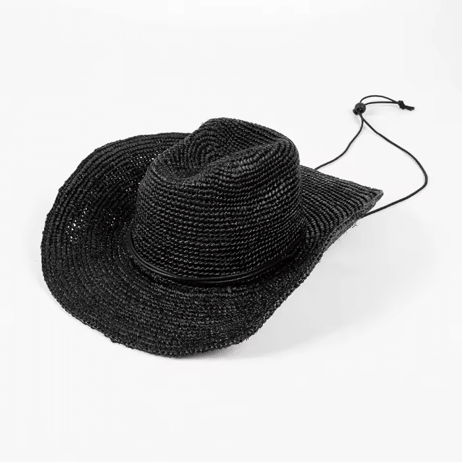 Chapeau cowboy paille Outback (4)