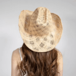 Chapeau cowboy paille Sonora (4)