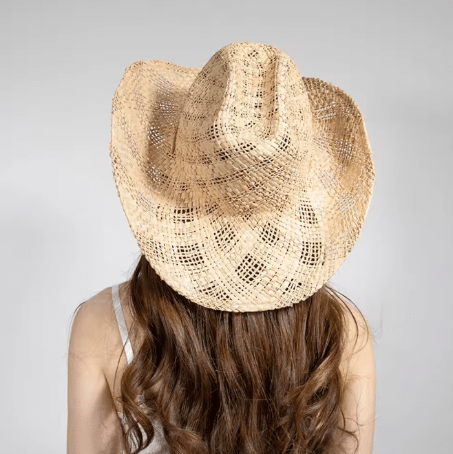 Chapeau cowboy paille Sonora (4)