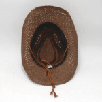 Chapeau cowboy paille anti chaleur (1)