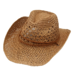 Chapeau cowboy paille anti chaleur (2)