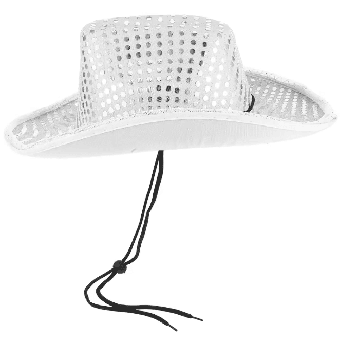 Chapeau cowboy paillettes (1)