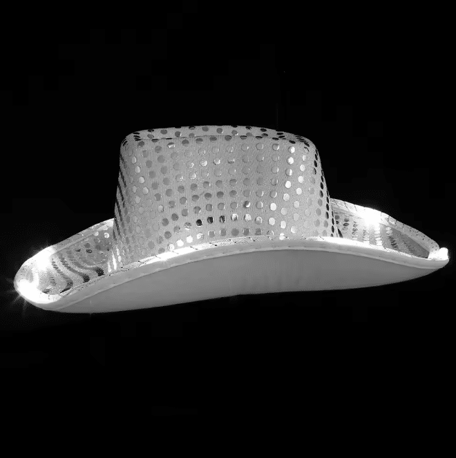 Chapeau cowboy paillettes (3)