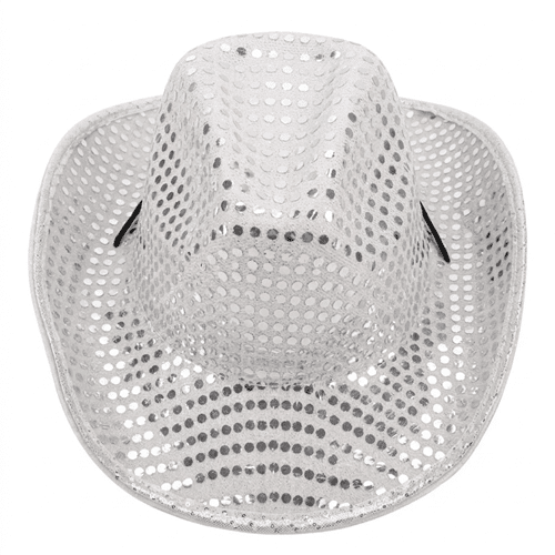 Chapeau cowboy paillettes