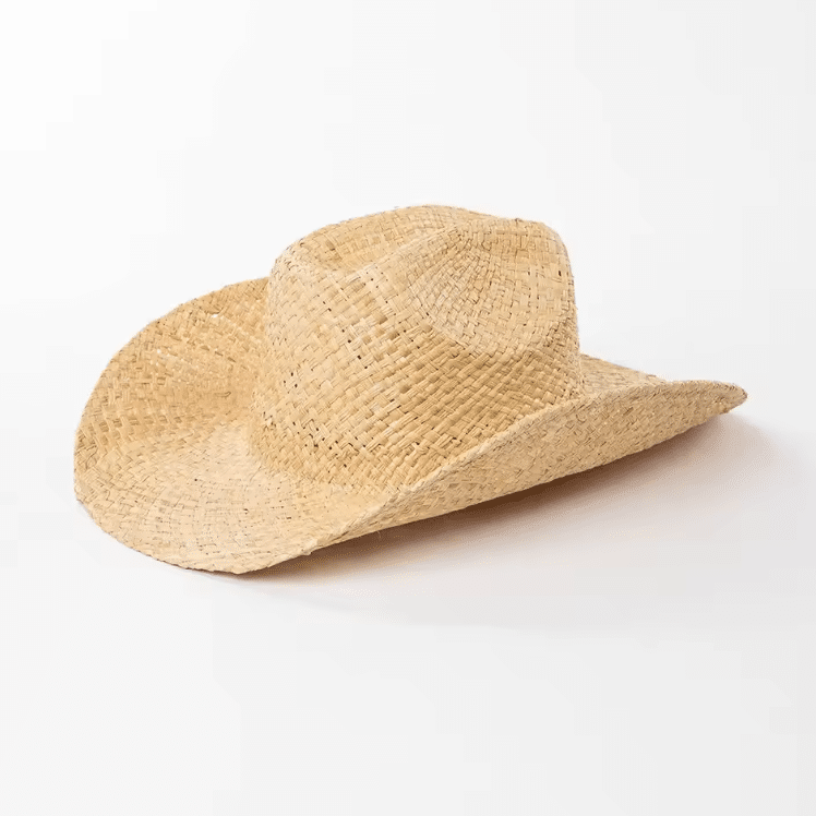 Chapeau de paille cowboy (3)