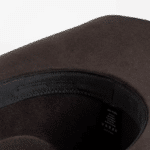 Chapeau feutre cowboy avec bandeau décoratif (2)
