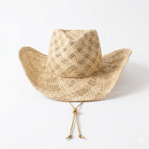 Chapeau cowboy paille Alpilles
