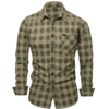 Chemise cowboy verte homme à carreaux