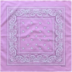 Bandana cowboy Femme paisley 68x68 cm en coton