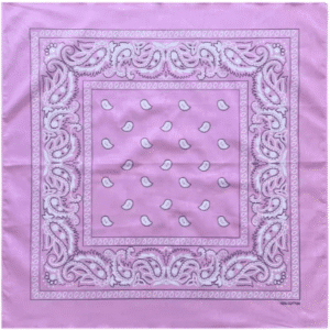 Bandana cowboy Femme paisley 68x68 cm en coton