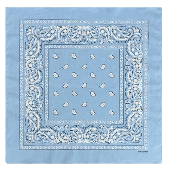 Bandana cowboy Femme paisley 68×68 cm en coton (4)