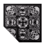 Bandana cowboy motif têtes de mort (2)