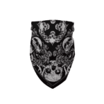 Bandana cowboy motif têtes de mort (3)