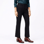 Bottines cowboy femme cuir rouge cloutée (1)