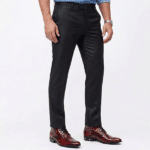 Bottines cowboy homme cuir rouge cloutée (4)