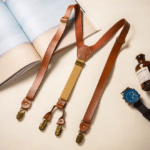 Bretelle cowboy cuire camelle (3)