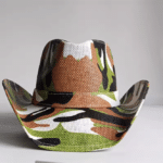 Chapeau cowboy motif camouflage (1)