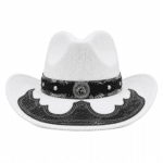 Chapeau cowboy paille bandeau cheval (2)