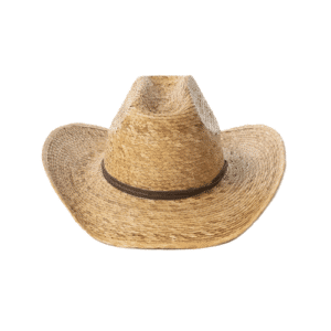 Chapeau cowboy paille feuille de palmier